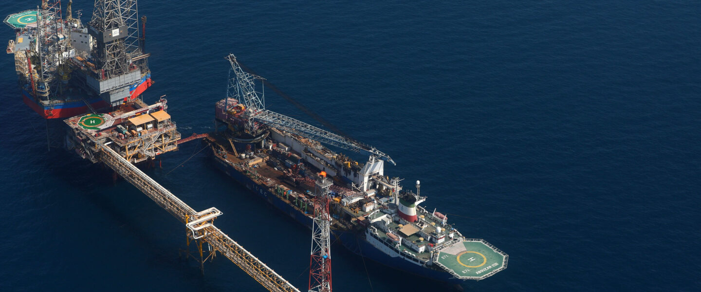 South Pars Oil Field, Iran