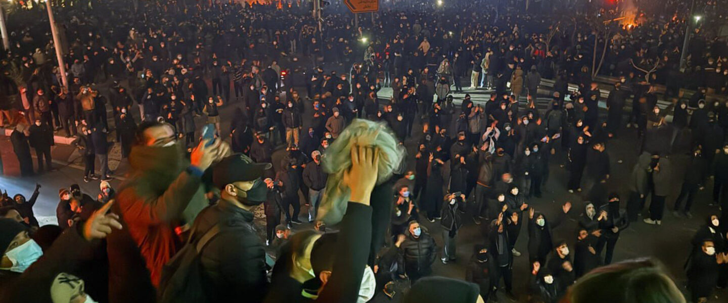 anti-government protests, demonstrate, Tehran, Iran