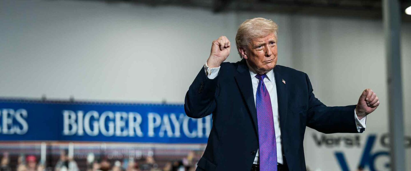 Donald Trump, delivers remarks, Verst Logistics Manufacturing