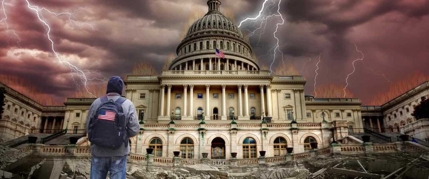 Dark Republic, American democracy, The End