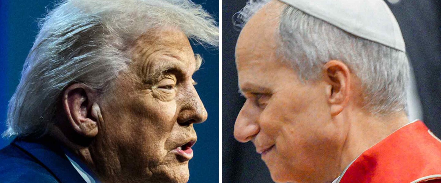 Donald J. Trump, Pope Leo XIV