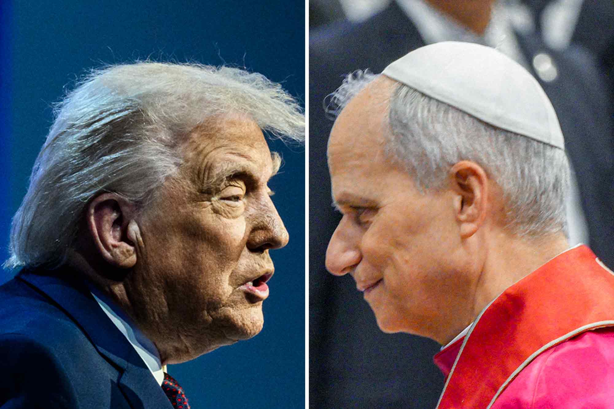 Donald J. Trump, Pope Leo XIV