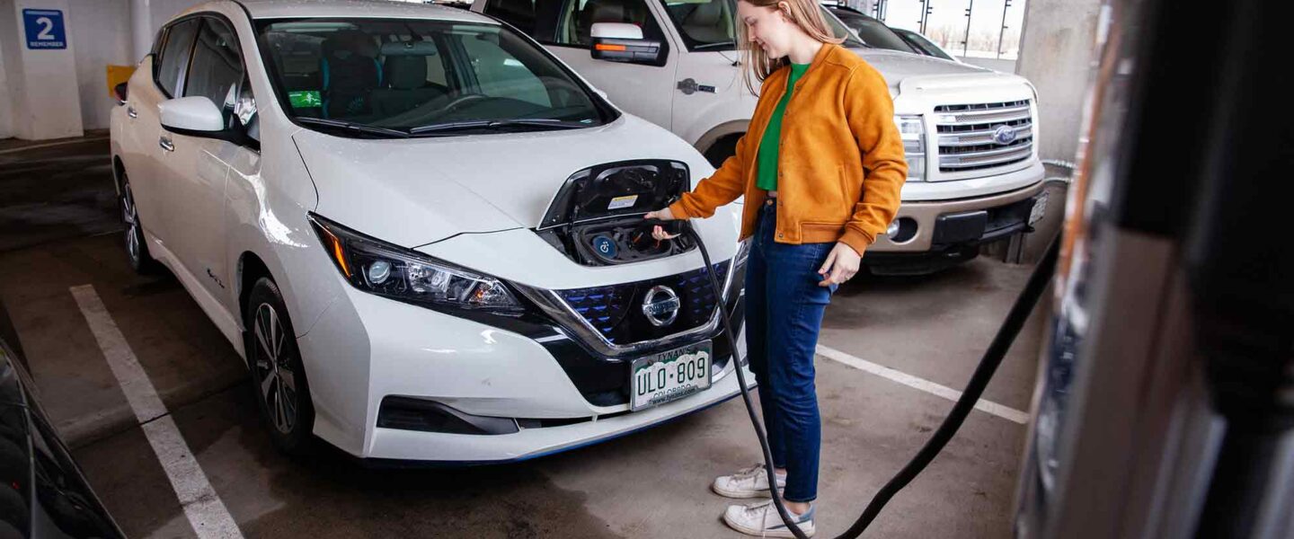 Electric vehicle, charger, Fort Collins, CO