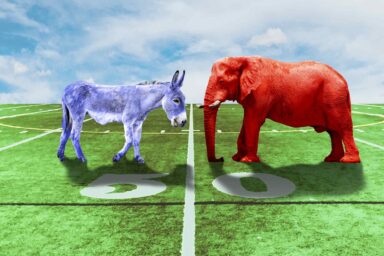Reflections on How Our Games Are Played, On and Off the Field Republicans, Democrats, Football, game, play by the rules