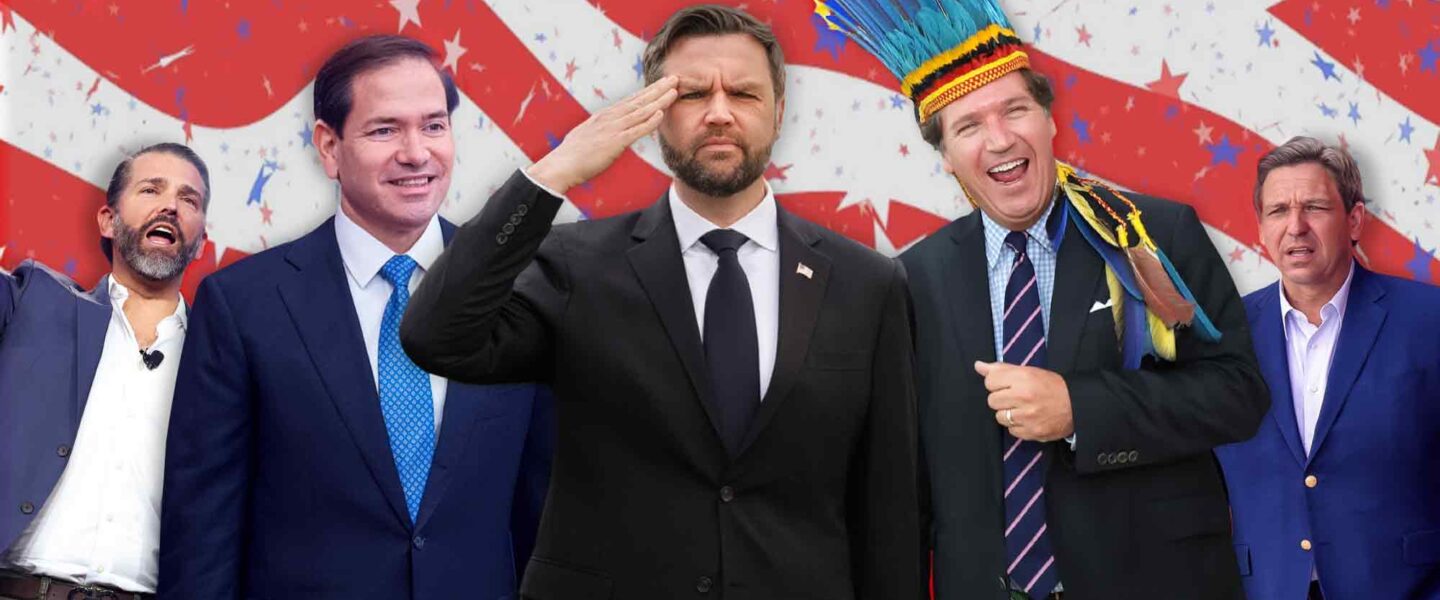 Donald Trump Jr., Marco Rubio, JD Vance, Tucker Carlson, Ron DeSantis, 2028 GOP candidates