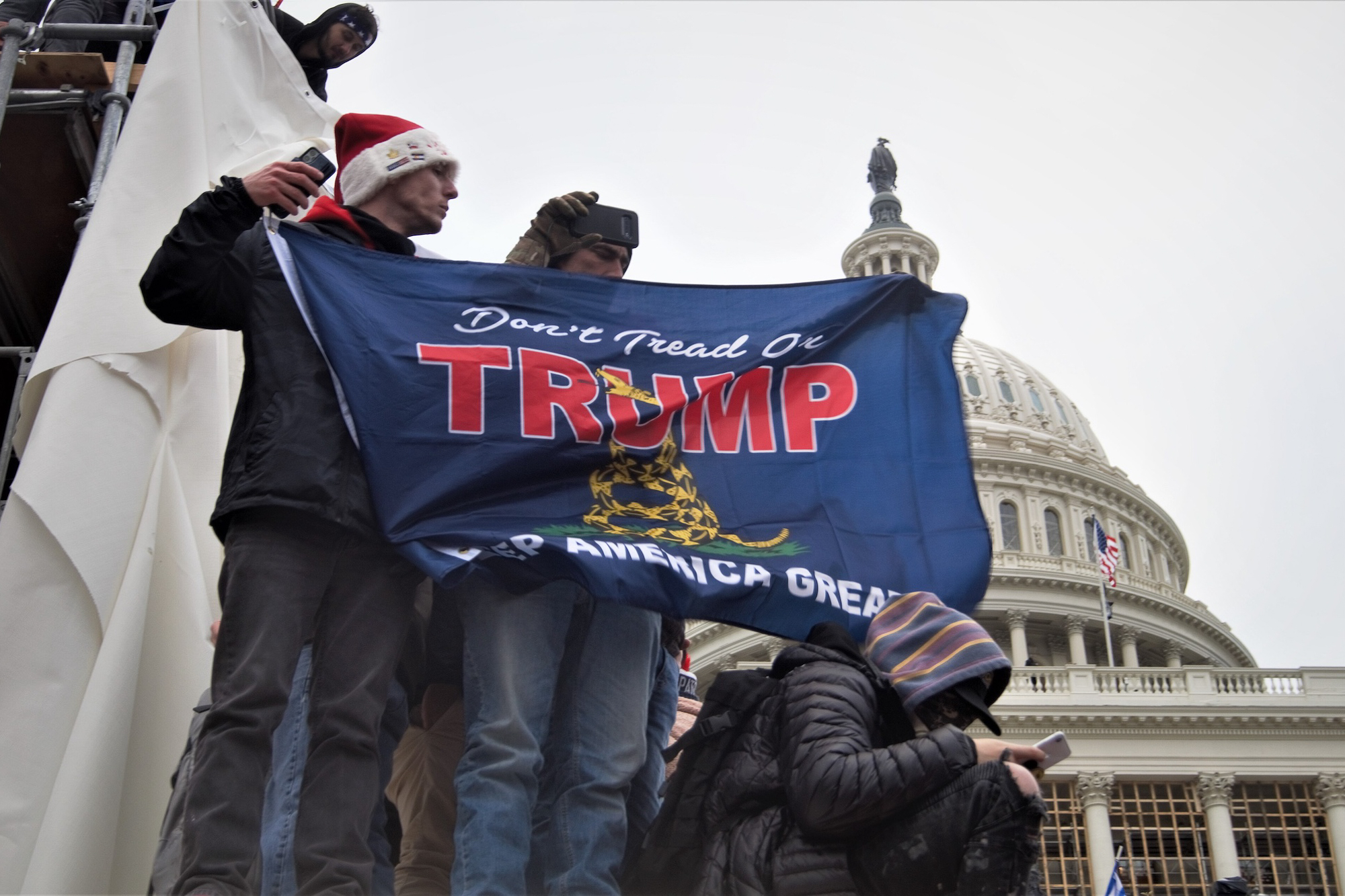 January 6th, MAGA, Flag