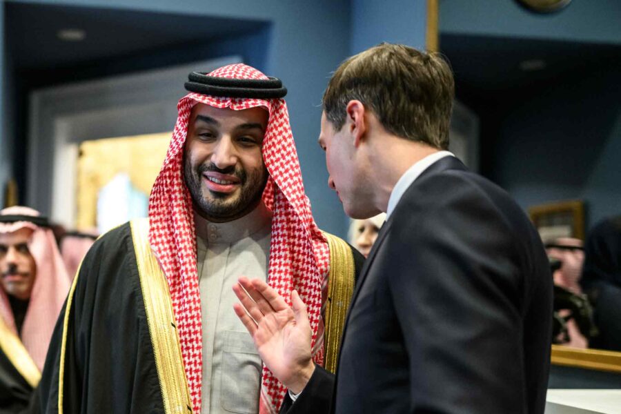 Jared Kushner, speaks, Mohammed bin Salman Al Saud