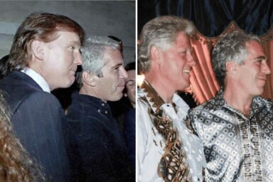 Donald Trump, Jeffrey Epstein, Bill Clinton