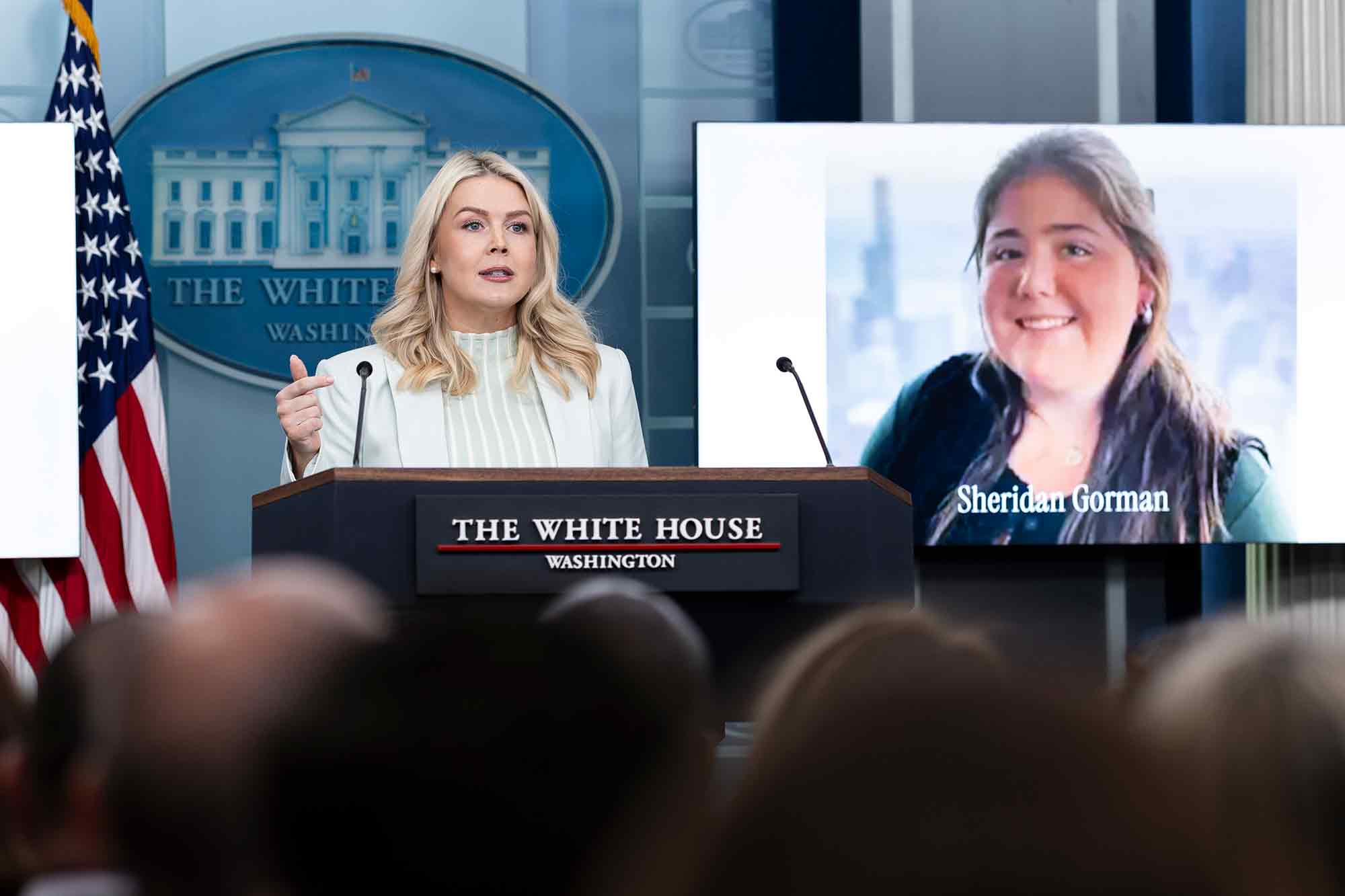 Karoline Leavitt, Sheridan Gorman