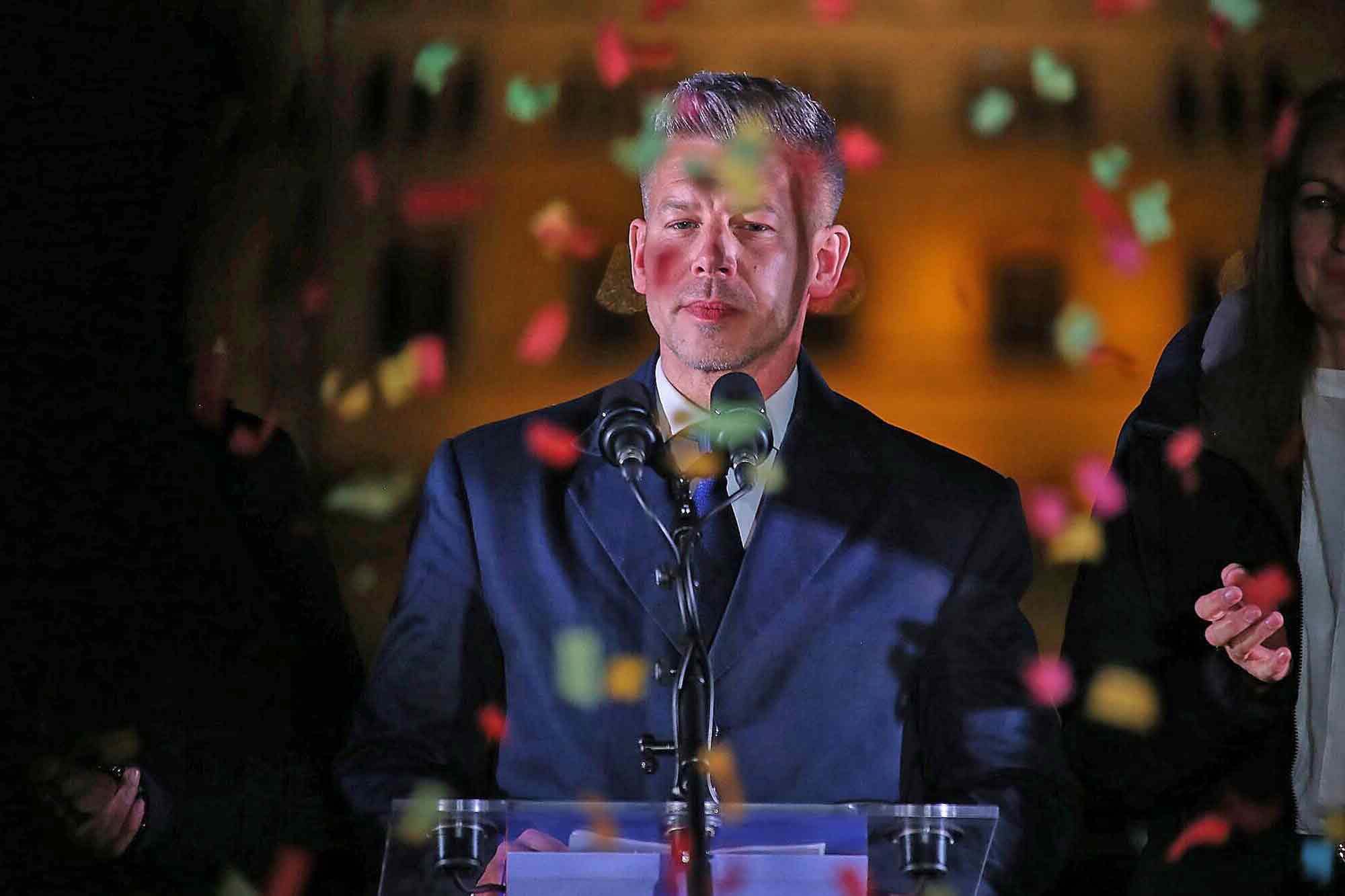 Peter Magyar, election victory, Hungary, parliamentary election