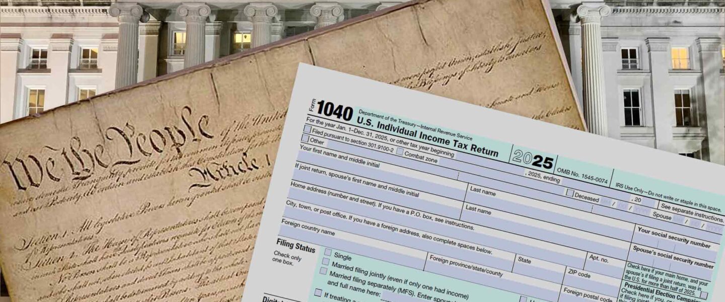 Taxes, tax revolt, withhold taxes, Trump, protest