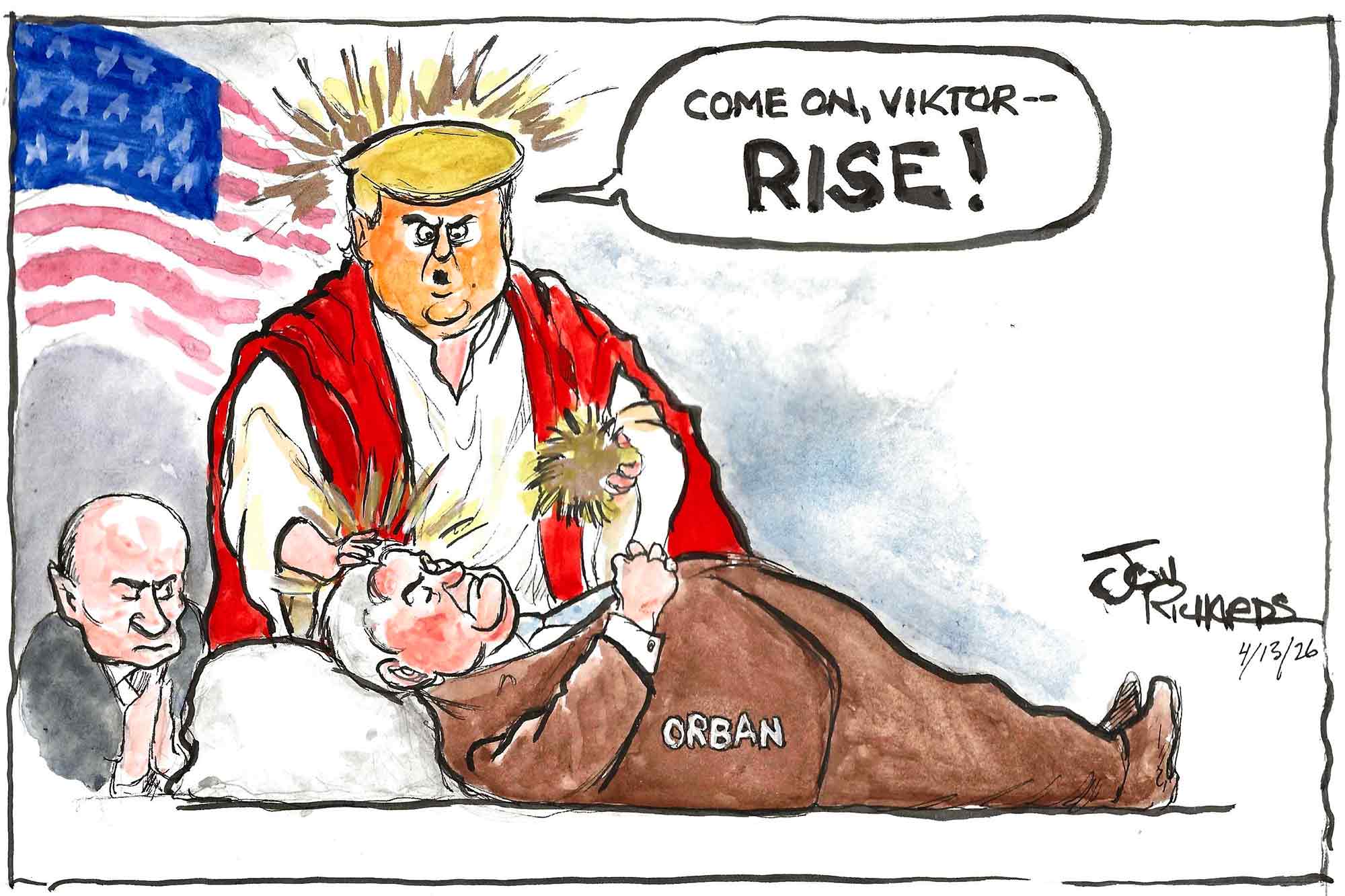 Donald Trump, Christ, Rise, Viktor Orban