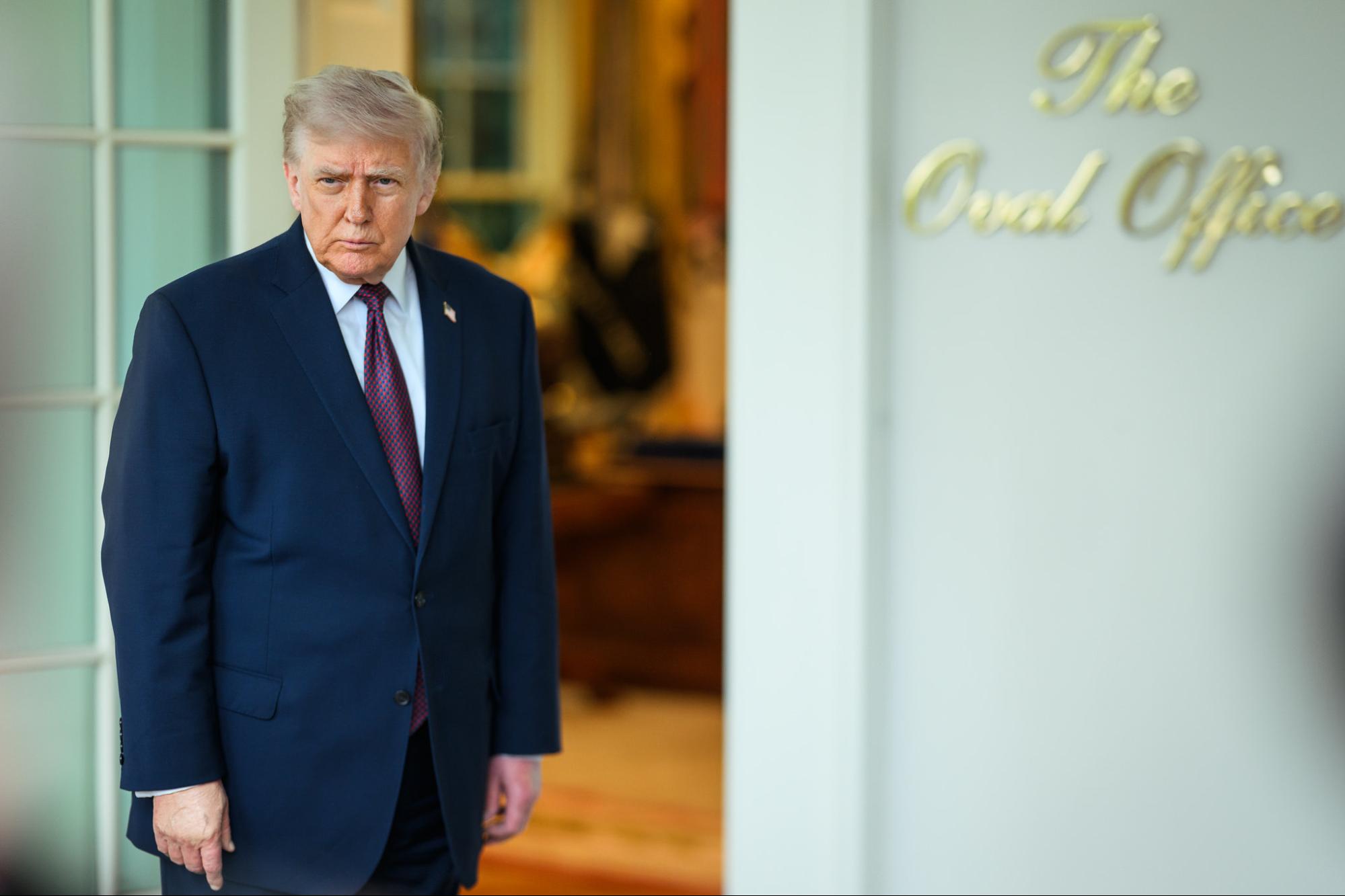 Donald Trump, President, DoorDash, Oval Office, Sharon Simmons, Grandma