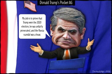 Todd Blanche, Donald Trump, pocket