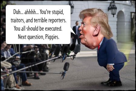 Donald Trump, Oaf of Office, low energy, failing, rude