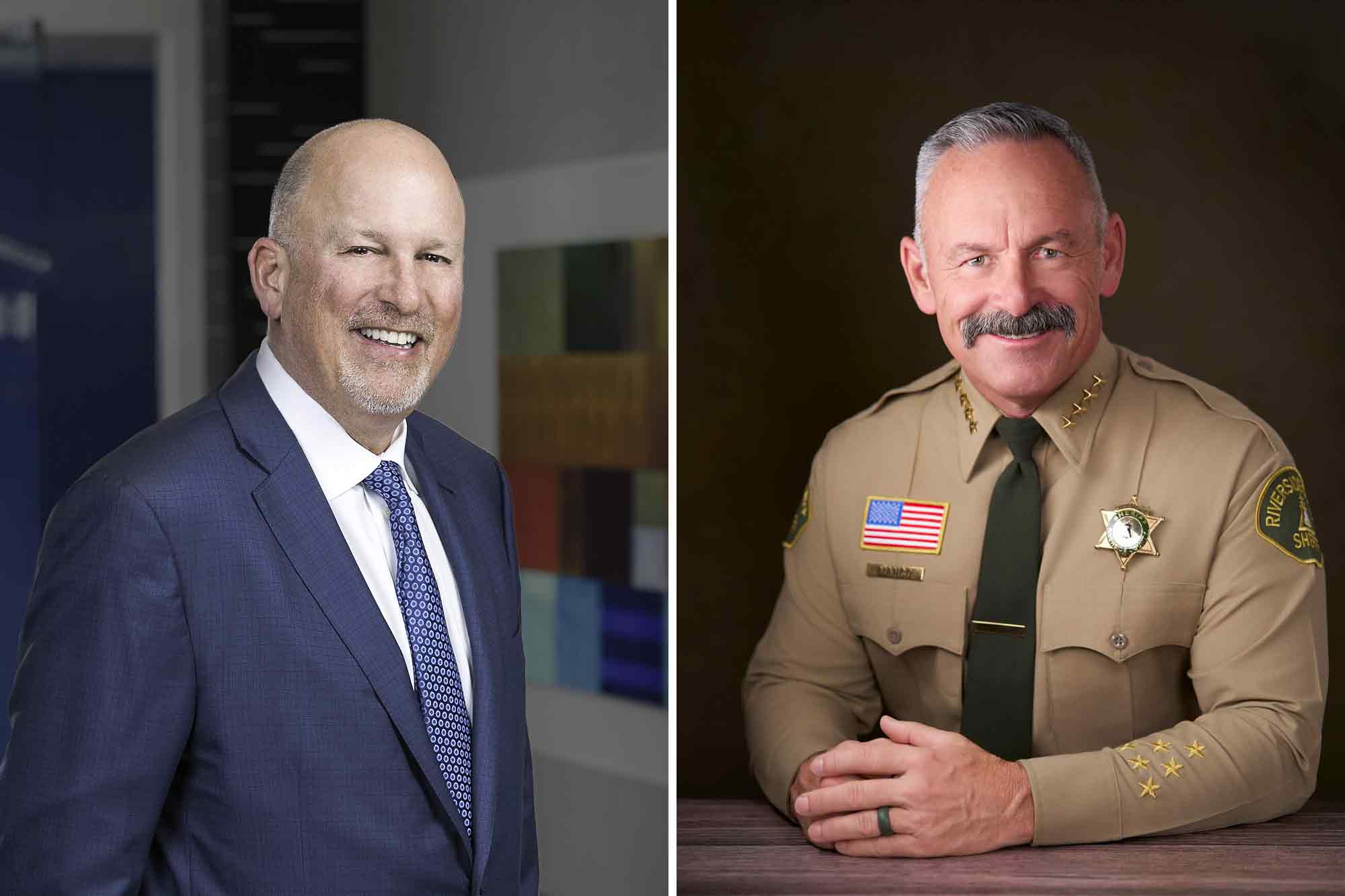 Fox News Host, Steve Hilton, Riverside County Sheriff, Chad Bianco, Republican, candidates, Governor, California