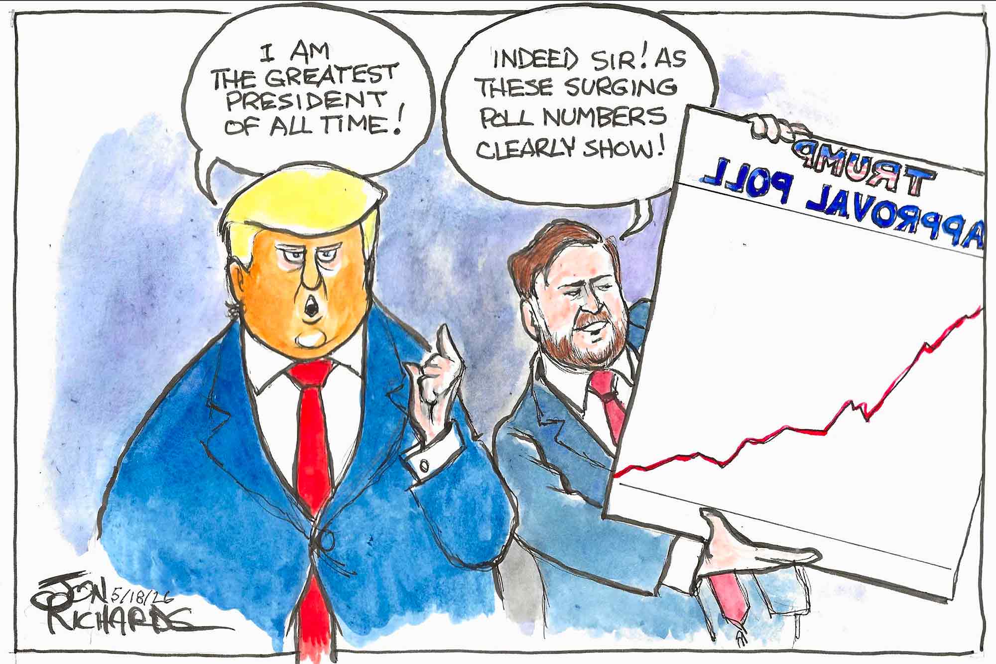 Donald Trump, poll numbers, dropping