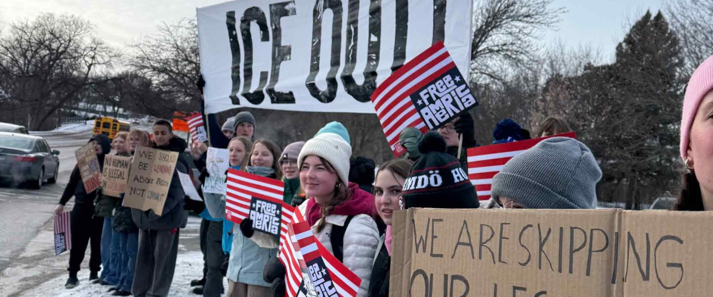 Student protests, ICE, Minneapolis, MN