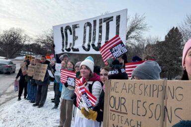 Operation Metro Surge Has Ended, Yet Trauma Lingers Across Minneapolis Schools Student protests, ICE, Minneapolis, MN