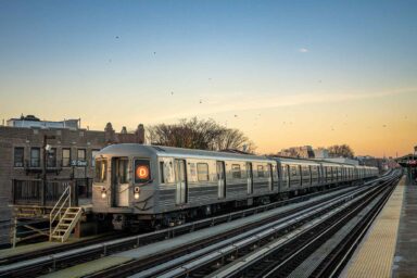 R68 #2704 on the D line at 50th Street, Brooklyn, NY