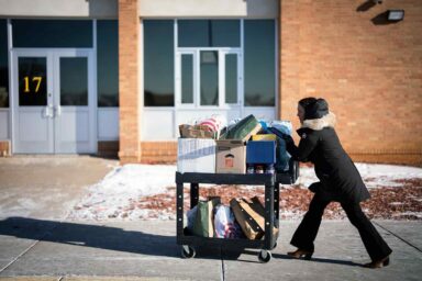 Danielle Thompson, donated supplies, children and families, ICE