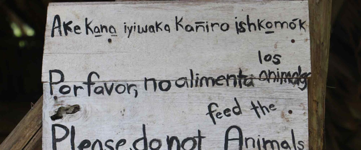 Environmental education, Bribri community, Costa Rica, three languages