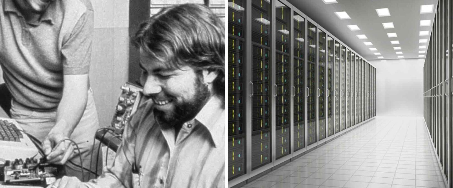 Steve Jobs, Steve Wozniak, Mountain View, CA, 1976