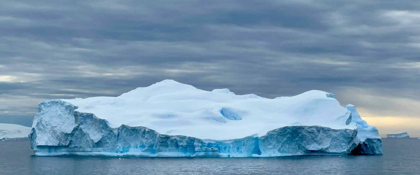 Tabular iceberg, Antarctica.