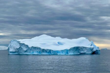 Tabular iceberg, Antarctica.