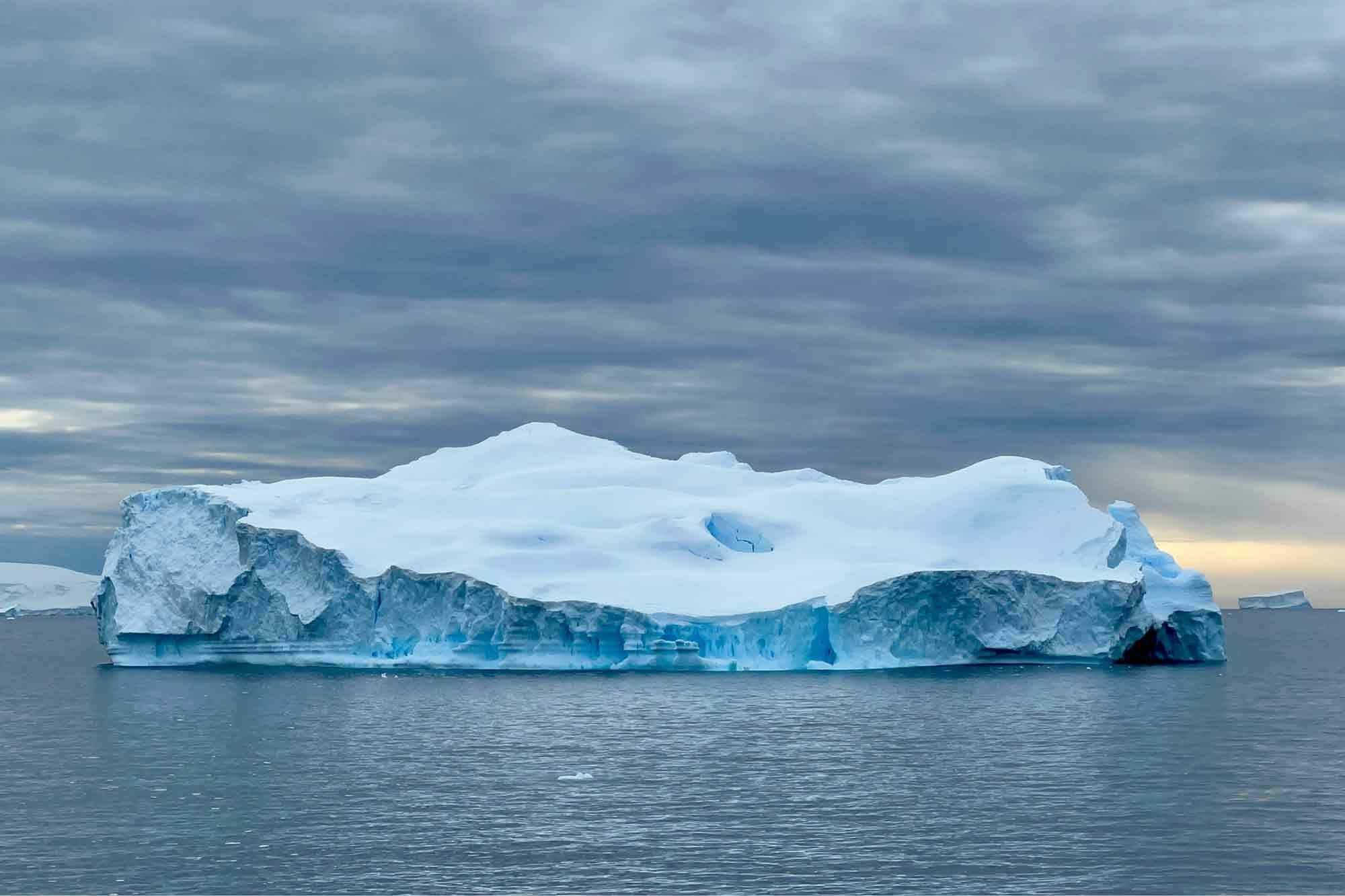 Tabular iceberg, Antarctica.