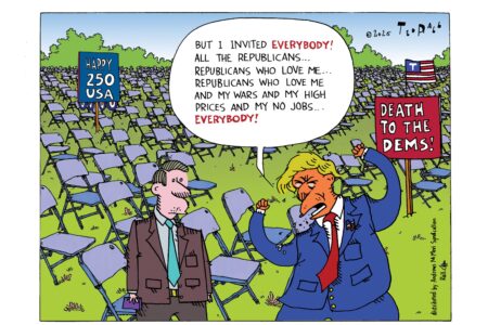 No Show 250, Rall cartoon