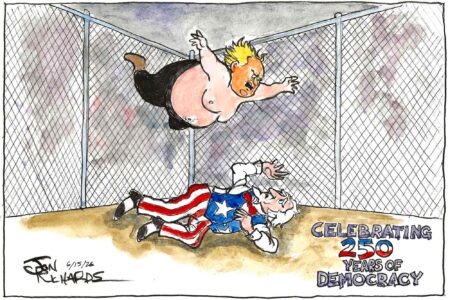 Donald Trump, cage match, UFC, White House