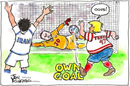 Doanld Trump, JD Vance, Iran, Own Goal