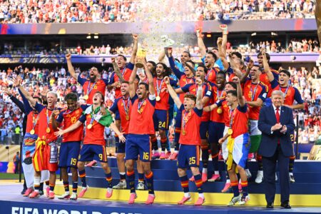 Spain Celebrates, Trump
