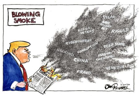 Donald Trump, Blowing Smoke, Elections