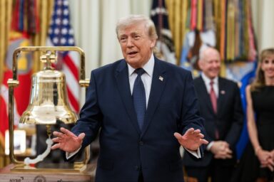 Aliens, AI Slop, a Golden Jesus, and One Crazy Plan President, Donald Trump, New York Stock Exchange, Nasdaq,