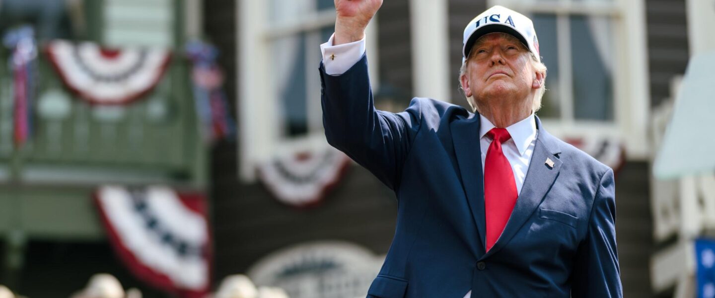 Donald Trump, President, Burning Hills Amphitheatre