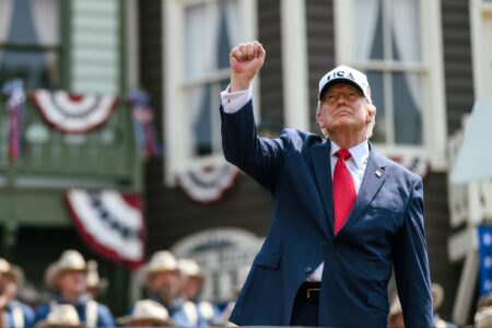 Donald Trump, President, Burning Hills Amphitheatre