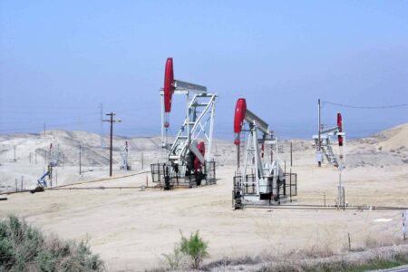 Elk Hills Oil Field, Buttonwillow, CA.