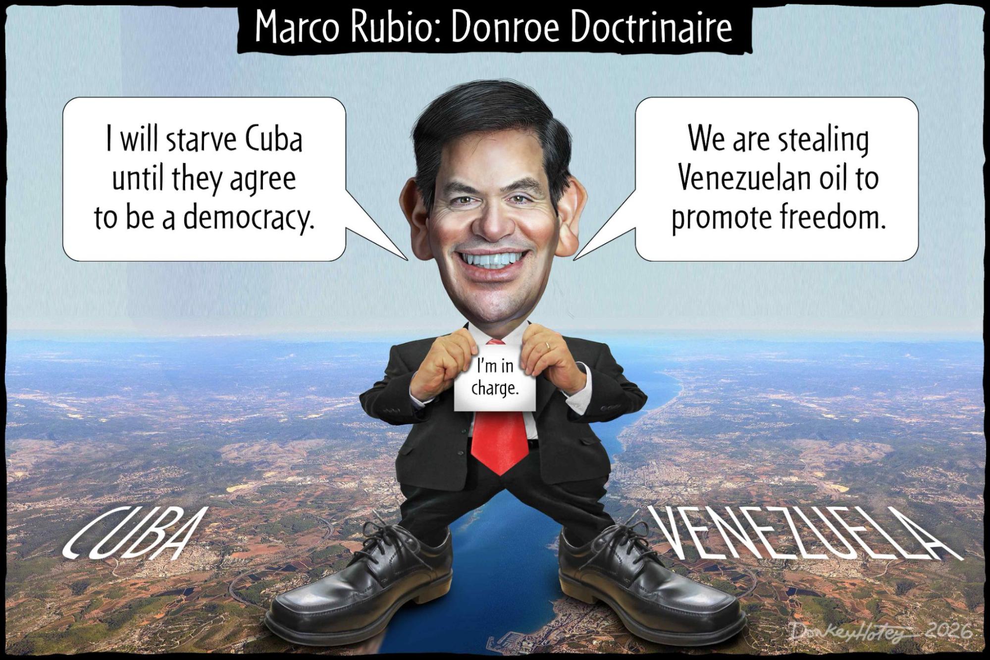 Marco Rubio, Secretary of State, Cuba, Venezuela, Donroe Doctrine