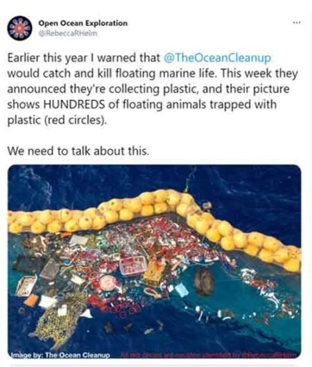 Social media post, Open Ocean Exploration.