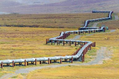 Alaska GOP Pushes 800-Mile Gas Terminal & Pipeline That Could Decimate Climate Trans-Alaska Pipeline