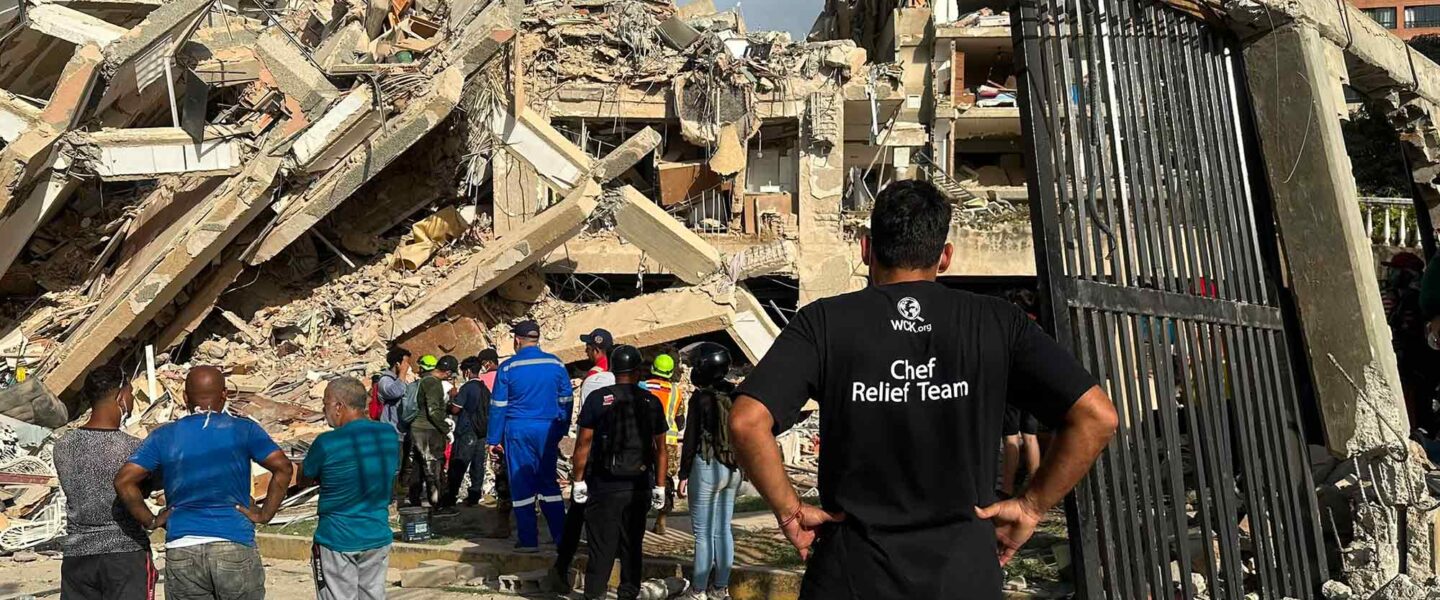 World Central Kitchen, serves meals, Venezuela, earthquakes
