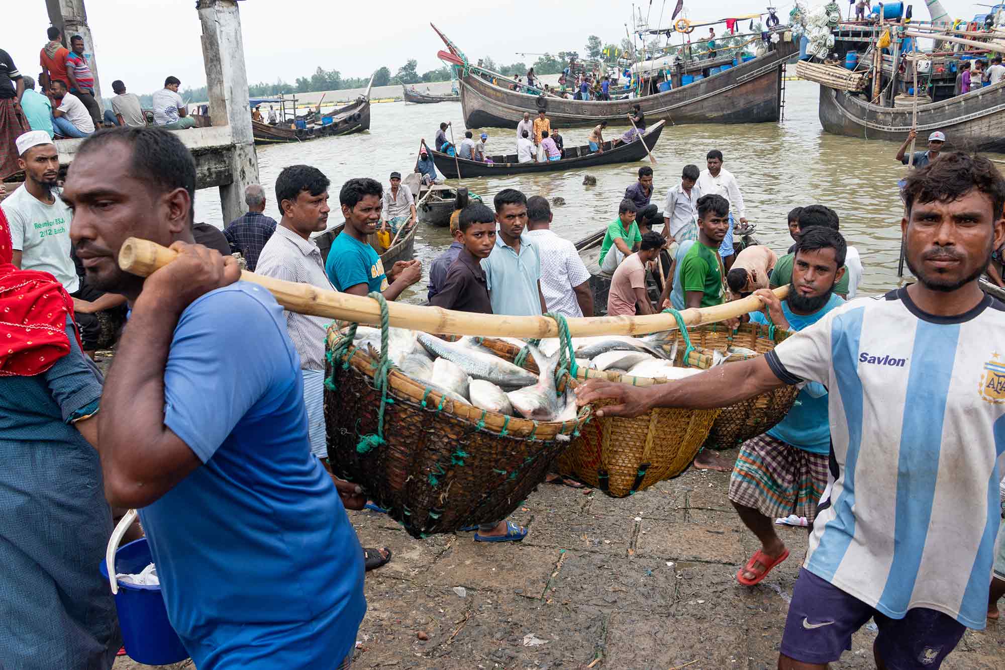 Fishermen, Fishery Ghat, Cox's Bazar
