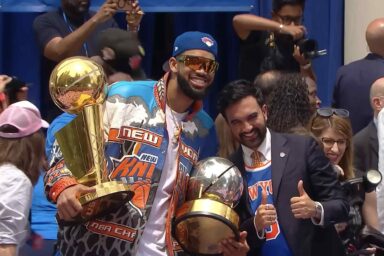 Zohran Mamdani, 2026 NBA Champions New York Knicks, Finals MVP, Jalen Brunson