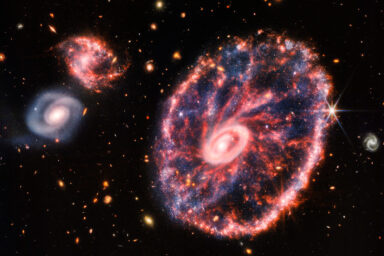 science, astronomy, galaxy cluster, star-forming gas, decline observation