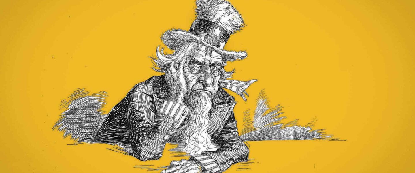 Geriatric, Uncle Sam, old, tired, worn out