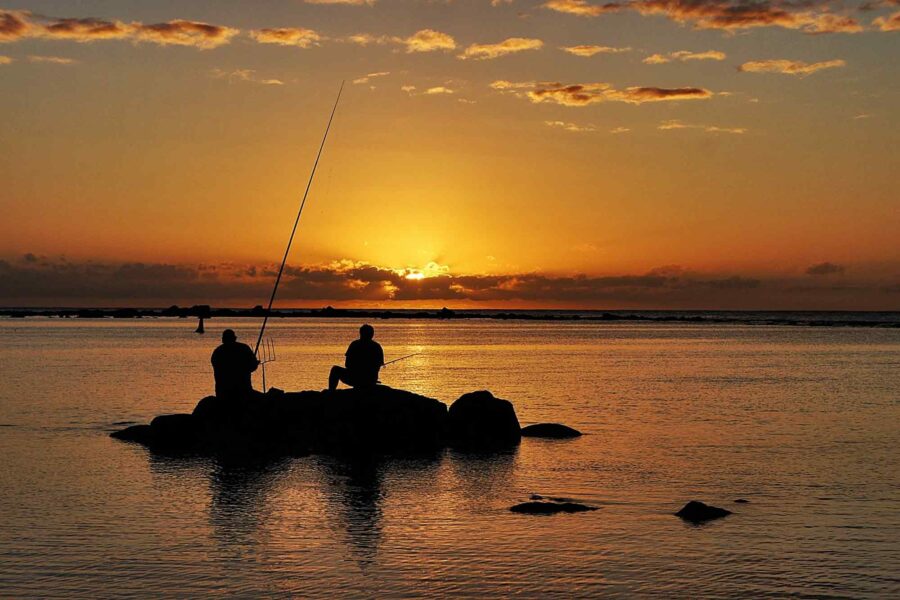 Fishing, Mauritius Island, Indian Ocean