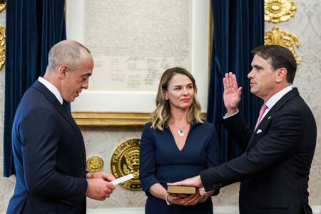Emil Bove, Todd Blanche, oath of office, Attorney General