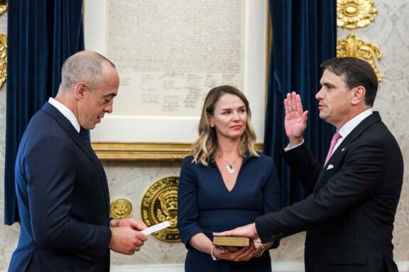 Emil Bove, Todd Blanche, oath of office, Attorney General